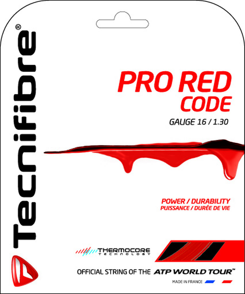 Pro Red Code tennis string
