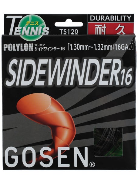 Sidewinder tennis string