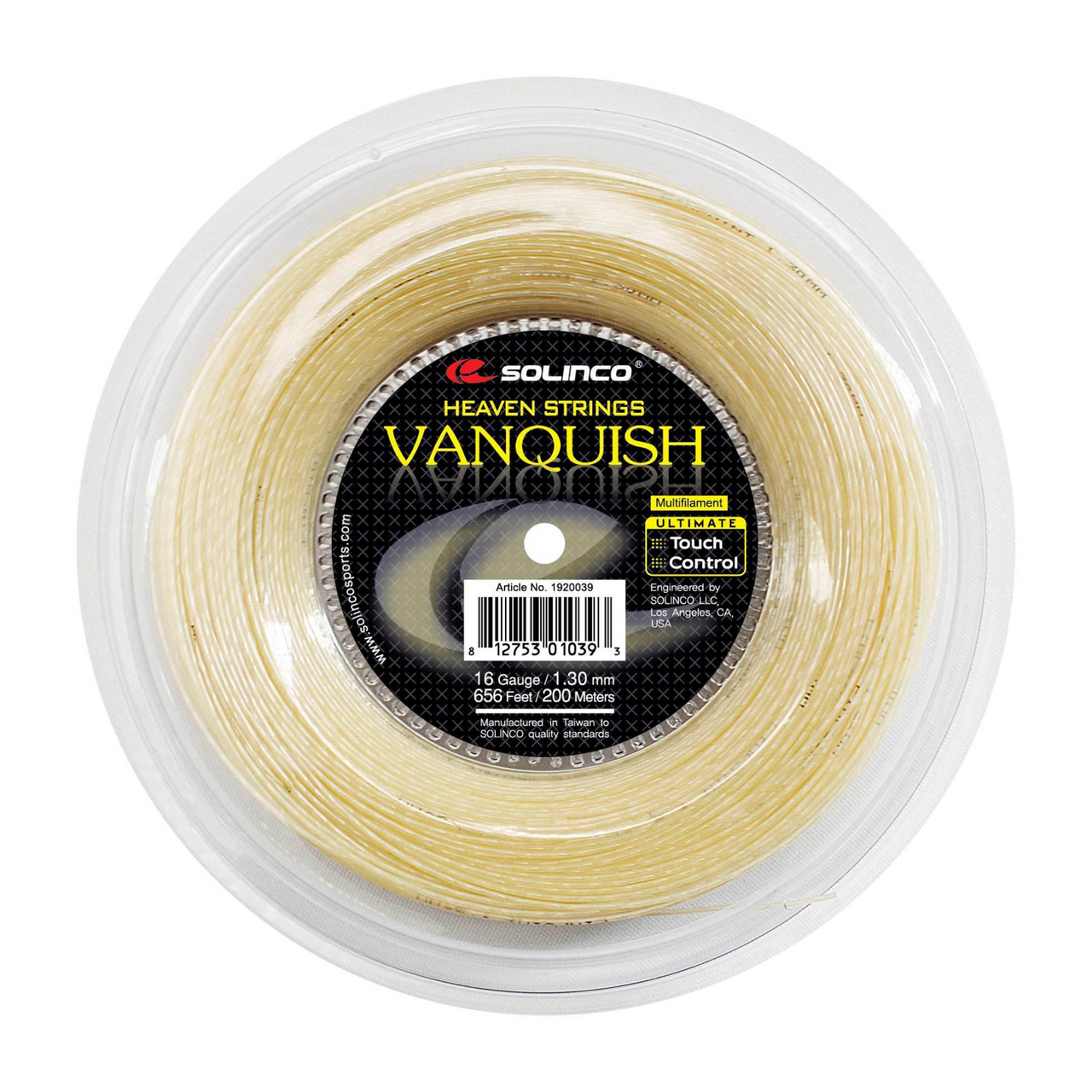 Vanquish tennis string
